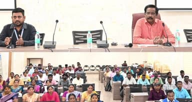 திருவண்ணாமலை: ஆதார் தலைமை அலுவலகம் சார்பில் ஆதார் பதிவு மற்றும் புதுப்பித்தல் குறித்த பயிற்சி வகுப்பை கலெக்டர் துவக்கி வைத்தார்