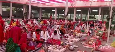 गढ़ी: जंतोड़ा गांव में वागड़िया पाटीदार समाज का सामूहिक गंगोध्यापन कार्यक्रम का आगाज, बदोनों जिलों के समाजजन रहे मौजूद