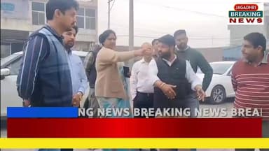 यमुनानगर में मानसून में जलभराव से प्रभावित क्षेत्रों में दोबारा ऐसी स्थिति उत्पन्न न हो इसके लिए मेयर सुमन बहमनी व्यक्ति...