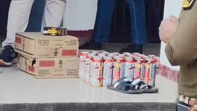 काराकाट: काराकाट के मंजी गांव में अंग्रेजी शराब के साथ तस्कर गिरफ्तार, 144 फ्रूटी और 34 बीयर बरामद