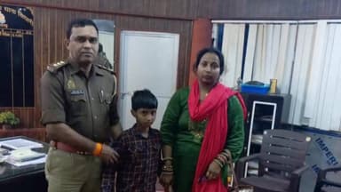 #बिहार के #पटना की रहने वाली महिला का 7 वर्षीय बालक को चंद घंटे में #सिधारी पुलिस ने ढूंढ निकाला महिला बोली योगी की पुलि...
