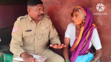 ಅಳ್ನಾವರ: ಅಳ್ನಾವರ ಪೊಲೀಸ್ ಠಾಣೆ ವ್ಯಾಪ್ತಿಯಲ್ಲಿ ಒಂಟಿಯಾಗಿ ವಾಸಿಸುವ ಹಿರಿಯ ನಾಗರಿಕರ ಮನೆಗಳಿಗೆ ಭೇಟಿನೀಡಿ ಆರೋಗ್ಯ ವಿಚಾರಿಸಿದ ಪೊಲೀಸರು