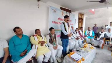 वज़ीरगंज: वज़ीरगंज कांग्रेस संगठन ज़िला में सर्वश्रेष्ठ: योगेश दीक्षित