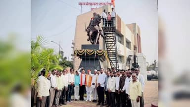 फुलंब्री: फुलंब्री नगरपंचायत कार्यालय येथे शिवजयंती निमित्ताने अभिवादनपर कार्यक्रम