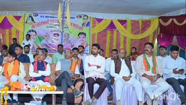 थानखम्हरिया: बोरतरा में संत रविदास जयंती के उपलक्ष्य में आयोजित कार्यक्रम में बड़ी संख्या में ग्रामीण शामिल हुए