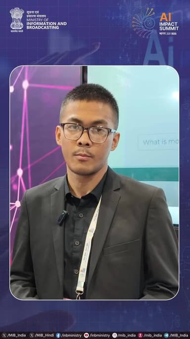 Breaking language barriers with AI 🚀
Yaiphaba Ngathem from NIELIT Imphal presents an innovative AI project that converts videos into regional languages.
