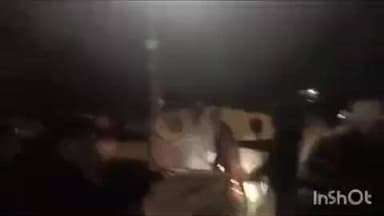 बिंदकी: जहानाबाद कस्बे के अमौली रोड में अज्ञात वाहन की टक्कर से कार पलटी, घायलों को निजी अस्पताल में भर्ती कराया गया