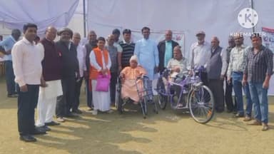 डेगाना: डेगाना में 856 दिव्यांगों को बांटे गए उपकरण, भामाशाहों का किया गया सम्मान