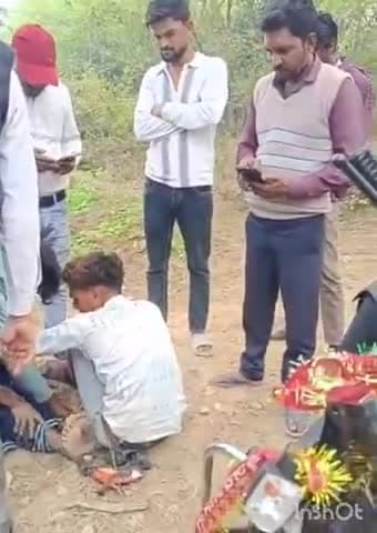 धनघटा: पिपरा जंगल के पास सांड की टक्कर से मां और पुत्र हुए घायल