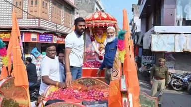 निम्बाहेड़ा: निंबाहेड़ा में शिवाजी जयंती पर आस्था और शौर्य का संगम, भव्य शोभायात्रा में उमड़ा जनसैलाब, भाजपा और कांग्रेस ने किया स्वागत