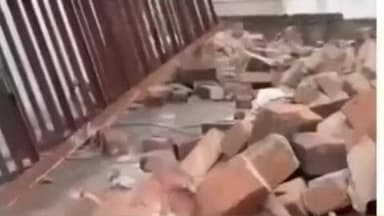 नौगांव: नौगांव में आधी रात दबंगों ने जीना तोड़ा, घटना सीसीटीवी में कैद!