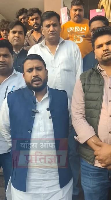 कांग्रेस नेता इमरान खान का बयान रीको, पॉल्यूशन, फायर, एडमिनिस्ट्रेशन, के अन्य अधिकारियों पर नहीं गिर रही गाज सिर्फ पुलि...