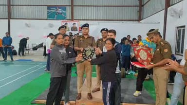 जनपद गाजीपुर में आयोजित वाराणसी जोन की 31वीं अन्तरजनपदीय भारत्तोलन कलस्टर (महिला/पुरुष) वेटलिफ्टिंग, पॉवर लिफ्टिंग व योग...