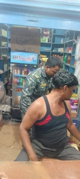 କାକଟପୁର ପୋଲିସ୍ ପକ୍ଷରୁ ଗୁଟଖା ଦୋକାନୀ ଉପରେ ଚଢାଉ