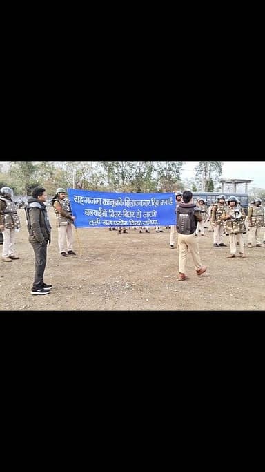 महिदपुर में पुलिस प्रशासन हाय हाय