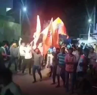 కళ్యాణదుర్గం: కుందుర్పి మండల కేంద్రంలో అత్యంత ఘనంగా చత్రపతి శివాజీ జయంతి వేడుకలు, భారీ ర్యాలీ