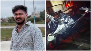 ಪಾವಗಡ: ಬೈಕ್ ಮತ್ತು ಲಾರಿ ನಡುವೆ ಭೀಕರ ಅಪಘಾತ ಸ್ಥಳದಲ್ಲಿಯೇ ಯುವಕ ಸಾವು