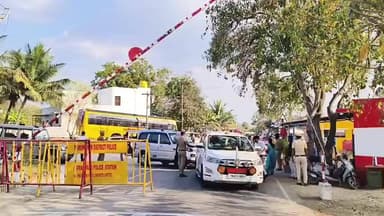 நாட்றாம்பள்ளி: கொத்தூர் மற்றும் தொட்டிகிணறு பகுதியில் உள்ள மாநில எல்லைகளில் மாவட்ட ஆட்சியர் ஆய்வு சிசிடிவி கேமராக்கள் மின்விளக்குகள் அமைக்க உத்தரவு