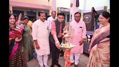 बलौदाबाज़ार: बलौदाबाजार में स्थित महाविद्यालय के वार्षिक स्नेह सम्मेलन एवं प्रतिभा सम्मान समारोह में शामिल हुए राजस्व मंत्री वर्मा