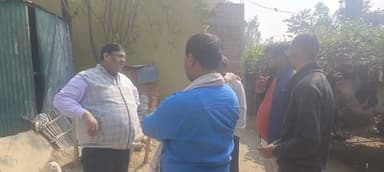 लोक स्वास्थ्य अभियंत्रण विभाग के नल जल निरीक्षण के दौरान आज इन्दरवा पंचायत के सभी वार्डों में नल- जल के स्थितियों का जाय...