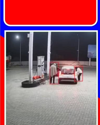 #फतेहपुर के #देवास में पेट्रोल भरवाते ही कैश बैग पार, CCTV में कैद पूरी वारदात