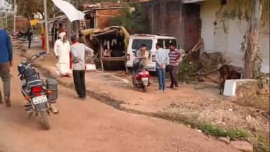 गुनौर: गुनौर कटान रोड पर तेज रफ्तार बोलेरो दुकान में घुसी, महिला गंभीर रूप से घायल