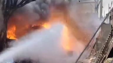 ગાંધીધામ: જી. આઈ.ડી.સી. સુભાષનગર વિસ્તારમાં ભયંકર આગનો બનાવ