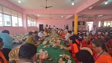 ಕೊಪ್ಪಳ: ಹುಲಿಗಿ ಗ್ರಾಮದಲ್ಲಿನ ಹುಲಿಗೆಮ್ಮ ದೇವಿಯ ಹುಂಡಿ ಹಣ ಎಣಿಕೆ 1 ಕೋಟಿ 18 ಲಕ್ಷ ನಗದು ಸಂಗ್ರಹ