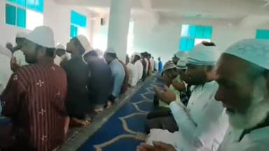 कुमारखंड: कुमारखंड में रमजान के पहले जुमे की नमाज अदा की गई, देश में अमन-चैन की दुआ मांगी गई