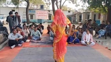 निवाड़ी: असाटी में राष्ट्रीय सेवा योजना द्वारा विशेष शिविर का आयोजन