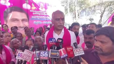 సిద్దిపేట అర్బన్: అన్ని వర్గాలను మోసం చేసిన పార్టీ కాంగ్రెస్ పార్టీ: మాజీ మంత్రి, ఎమ్మెల్యే హరీష్ రావు