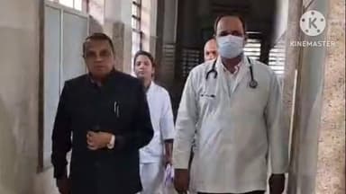 दमोह: NQAS की टीम ने किया दमोह जिला अस्पताल का निरीक्षण