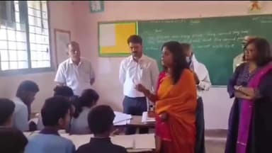 ತುಮಕೂರು: ಎಸ್ ಎಸ್ ಎಲ್ ಸಿ ಫಲಿತಾಂಶ ಕುಸಿತ, ಶಾಲೆಗಳಿಗೆ ದಿಢೀರ್ ಭೇಟಿ ನೀಡುತ್ತಿರುವ ಡಿಸಿ