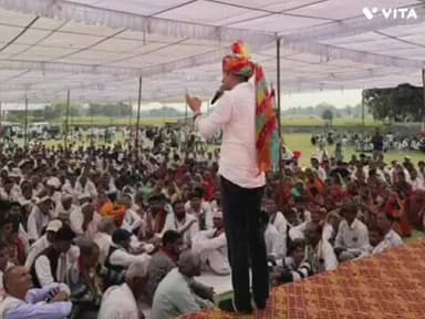 बागीदौरा: नौगामा में बीएपी की आम सभा में होली स्नेह मिलन व चारदीवारी का उद्घाटन किया गया