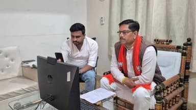 છોટાઉદેપુર: જિલ્લા ભાજપ કાર્યાલય ખાતે આગામી કાર્યક્રમોના માર્ગદર્શન માટે વર્ચ્યુઅલ બેઠક યોજાઈ.