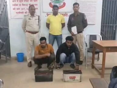 घरघोड़ा: घरघोड़ा पुलिस ने ट्रेलर से बैटरी चोरी का खुलासा करते हुए दो आरोपियों को दबोचा
