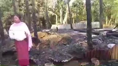 কাঞ্চনপুর: ঘুমন্ত অবস্থায় হঠাৎ ঘরে বিধ্বংসী আগুন ঘটনা কাঞ্চনপুরের জমারাইপাড়ায়।অল্পেতে প্রান রক্ষা পান গৃহকর্তা ও তার স্ত্রী