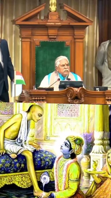 मिथिलेश तिवारी ने कहा—ब्राह्मणवाद का विरोध, श्री कृष्ण ने भी ब्राह्मण के पांव धोए थे