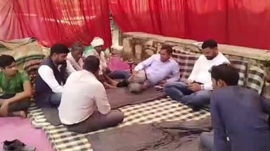 झुंझुनू: उदयपुरवाटी में भैरुजी की बणी बचाने को लेकर 25 दिन से धरना जारी, संयुक्त सर्वे व प्रशासन के साथ होगी वार्ता