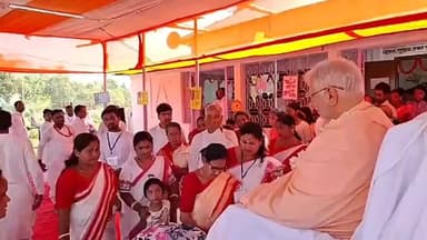 খোয়াই: সিঙ্গীছড়া অযাচক আশ্রমে শ্রীবিগ্রহ প্রতিষ্ঠা