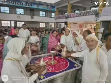 बागीदौरा: बागीदौरा में आचार्य विद्यासागर के द्वितीय समाधि दिवस पर विशेष अभिषेक व आचार्य छत्तीसी विधान का आयोजन