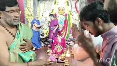 భద్రకాళి దేవస్థానంలో అమ్మవారిని దర్శించుకున్న పశ్చిమ ఎమ్మెల్యే