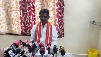 శ్రీశైలం బోర్డు చైర్మన్ పోతుకుంట రమేష్ నాయుడు మీడియా సమావే శం