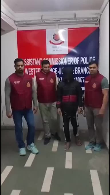 नजफगढ़: WR-II क्राइम ब्रांच को बड़ी सफलता, दिल्ली से एक कुख्यात अंतरराज्यीय लूट का आरोपी गिरफ्तार