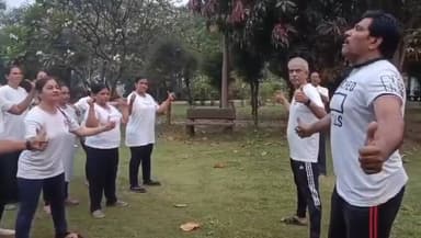 ભરૂચ: ગુજરાત રાજ્ય યોગ બોર્ડ દ્વારા ભરૂચના માતરીયા તળાવ ખાતે ચાલતો મેદસ્વિતા મુક્તિ કેમ્પની આજે પૂર્ણાહુતિ કરાઈ