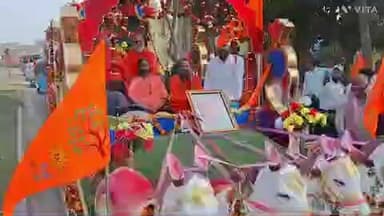 बनमनखी: अखिल भारतीय संतमत सत्संग का 114वां वार्षिक महाधिवेशन: बनमनखी में निकली भव्य शोभायात्रा