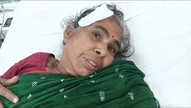 కూనవరంలో వివాదం, వృద్ధురాలిపై కత్తితో దాడి