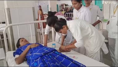 बांसवाड़ा: शहर के यादव मोहल्ला में सास और पति ने पत्नी के साथ की मारपीट, लगी चोट, एमजी अस्पताल में उपचार जारी