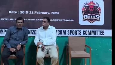 આણંદ શહેર: ચારુતર વિદ્યામંડળ (CVM) યુનિવર્સિટીની ઘટક કોલેજ સેમકોમ દ્વારા આયોજિત કબડ્ડી સીઝન 2નું ઉદ્ઘાટન