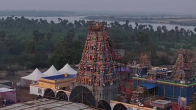 திருவள்ளூர்: கருங்காலி கிராமம் அருள்மிகு சிவகாமி சுந்தரி சமேத அருள்மிகு சிந்தாமணேஸ்வரி திருக்கோயில் திருக்குட முழக்கு நடைபெற்றது